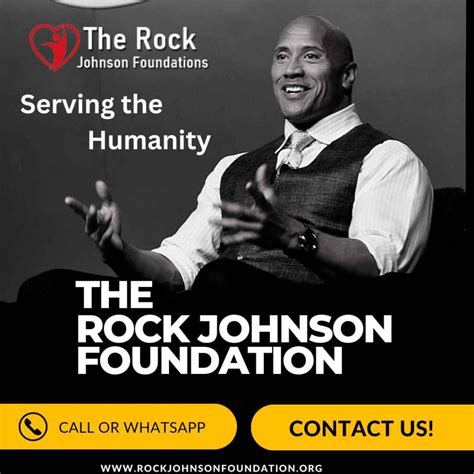 Here The Rock Johnson Foundation More