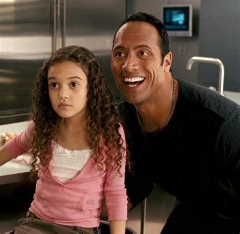 the rock movie with daughter