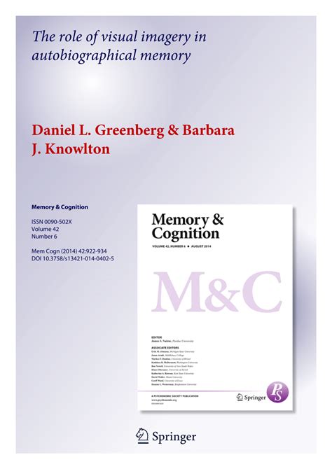 the role of visual imagery in autobiographical memory