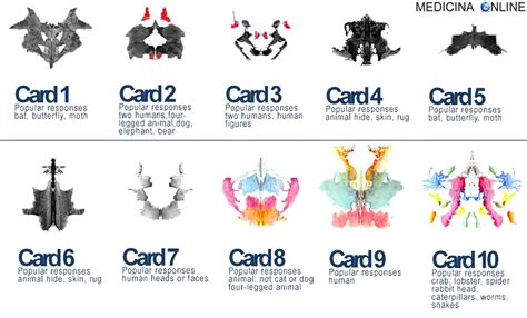 the rorschach inkblot method quizlet