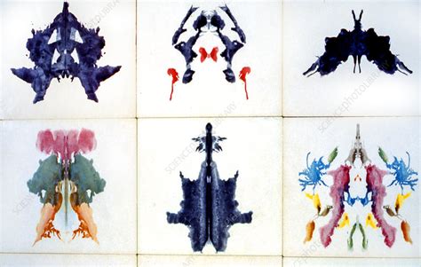 the rorschach inkblot test is