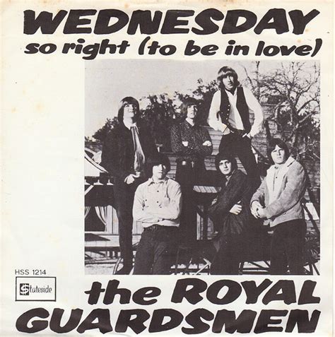 the royal guardsmen any wednesday