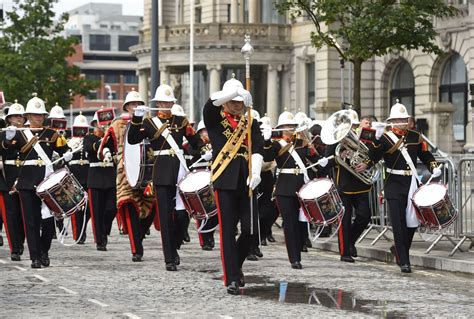 the royal marines band