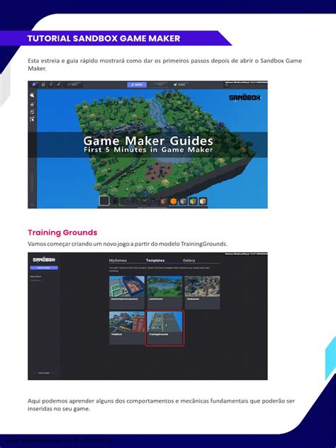 The Sandbox Game Maker Tutorial