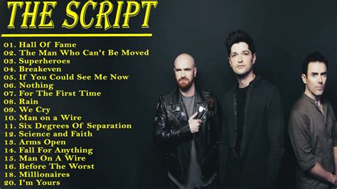 the script top songs