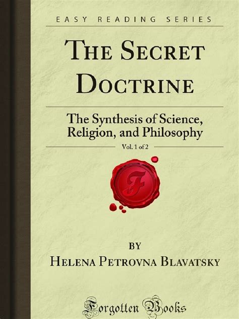 the secret doctrine summary