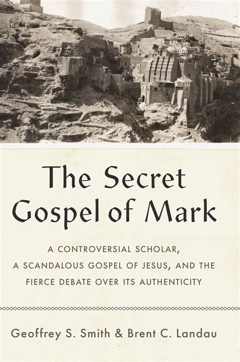 the secret gospel of mark pdf