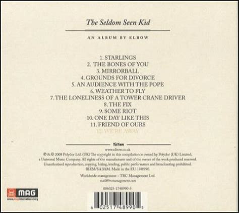 The Seldom Seen Kid Single