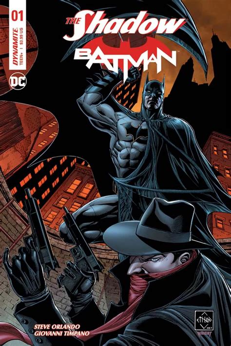 the shadow and batman comic