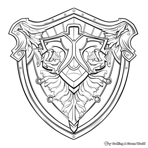 The Shield Coloring Pages