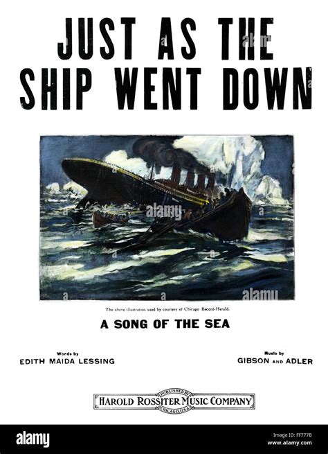 the ship is sinking song