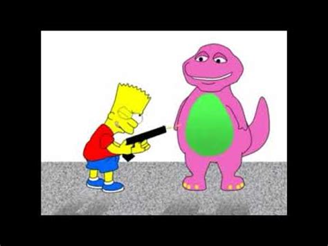 the simpsons barney the dinosaur