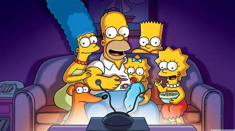 the simpsons hd wallpaper