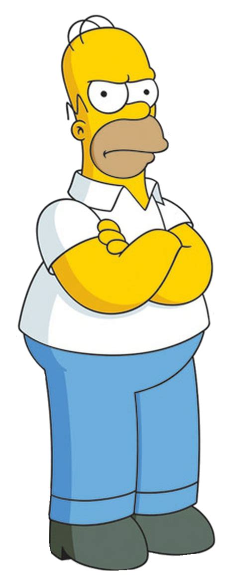 the simpsons homer angry