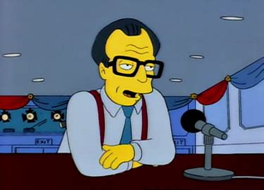 the simpsons larry king