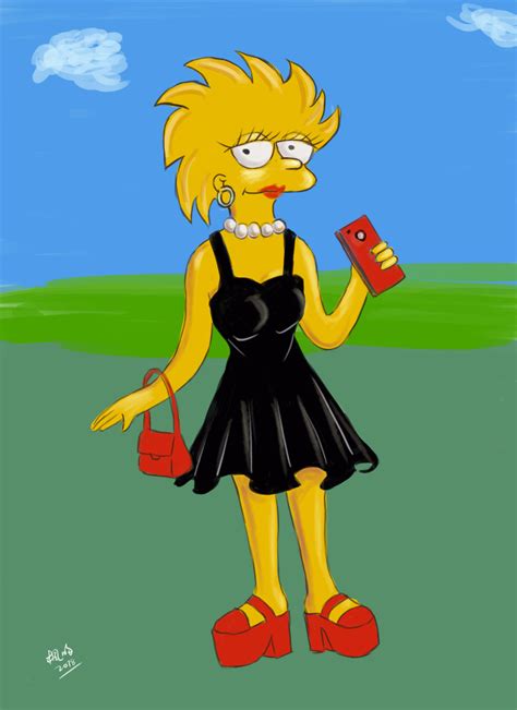 the simpsons lisa grown up