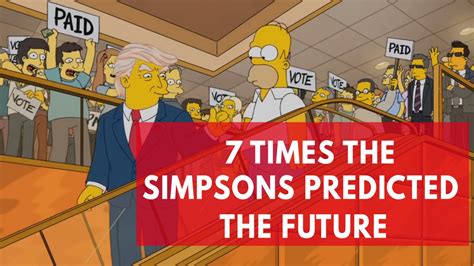 the simpsons predicting the future