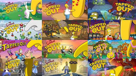 the simpsons tapped out events