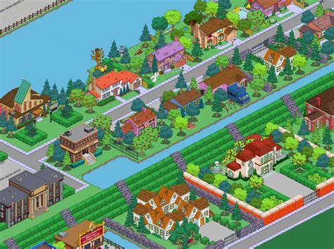 the simpsons tapped out layout