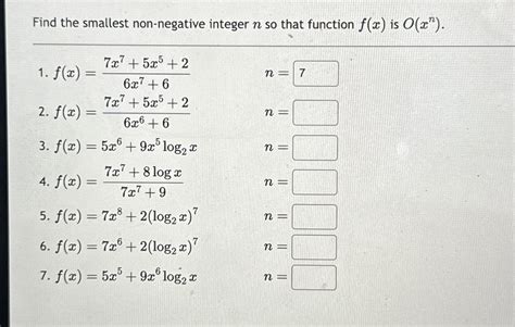 The Smallest Non Negative Integer Is