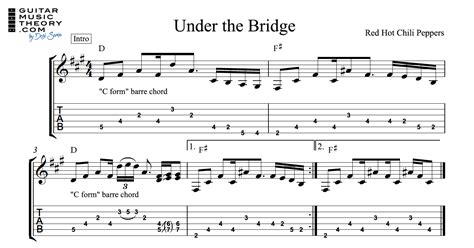 the song under the bridge
