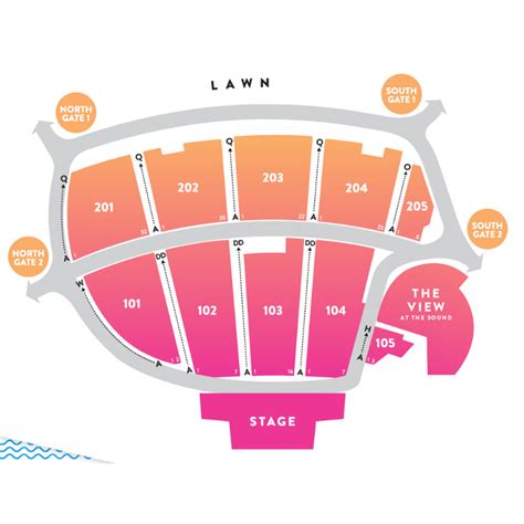 The Sound Seating Chart