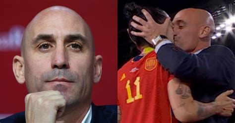 the spanish football kiss