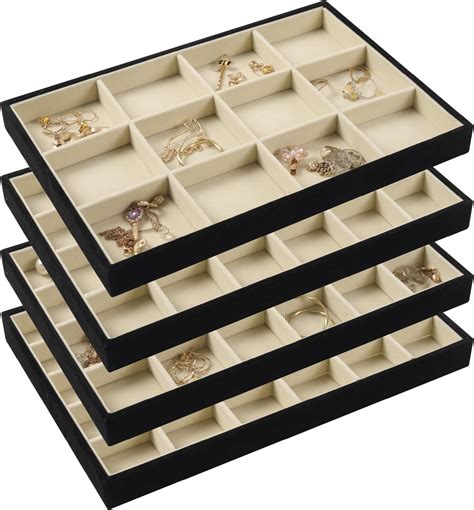 The Stackable Jewelry Trays