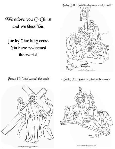 the stations of the cross little booklet