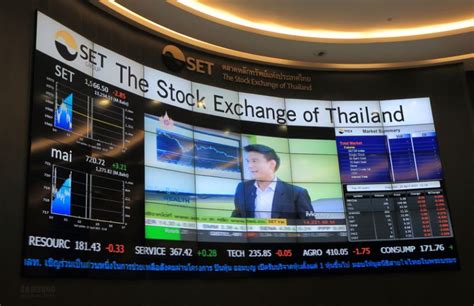the stock exchange of thailand set news