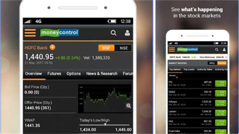 the stock market app