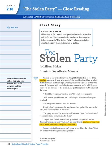 the stolen party pdf free