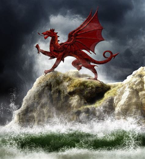 the story of the welsh dragon