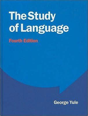 Topics The Study Of Language 4Th Edition Pdf New
