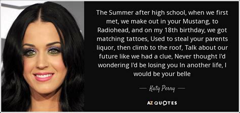 the summer after high school katy perry