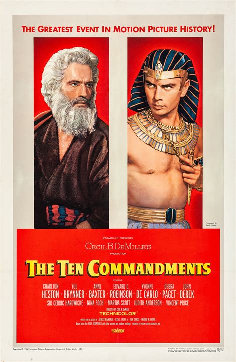 the ten commandments 1956 wikipedia