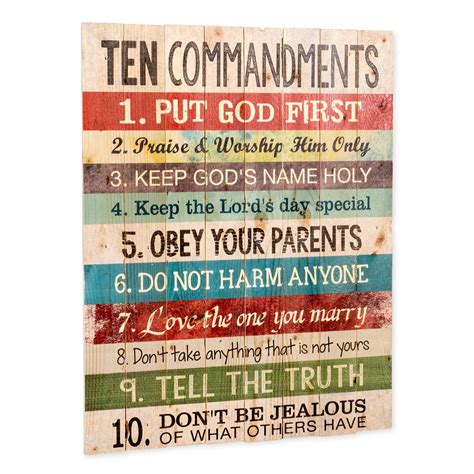 the ten commandments and modern laws