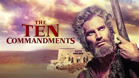 the ten commandments movie on tv today