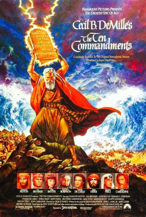 the ten commandments on tv tonight