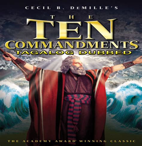 the ten commandments tagalog dubbed
