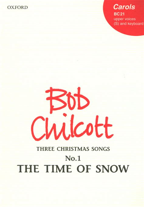 the time of snow chilcott