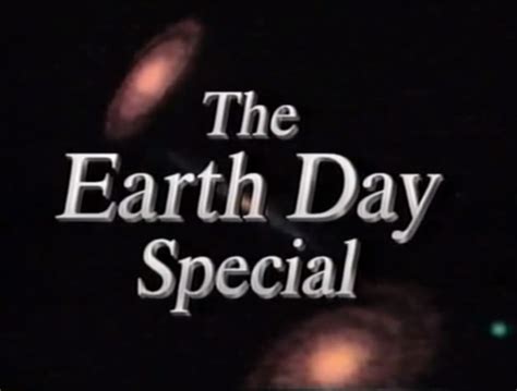 the time warner earth day abc special 1990