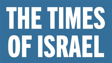 the times of israel en ligne