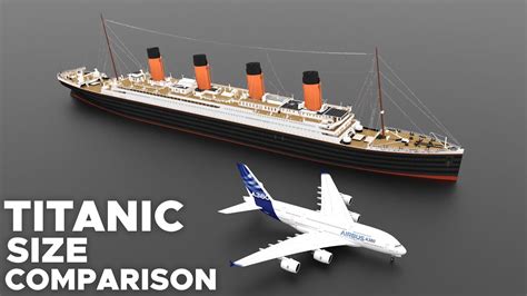 the titanic size comparison