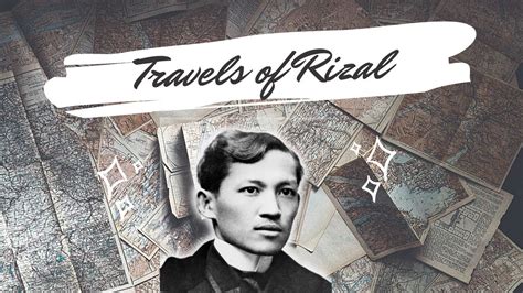 the travel of rizal