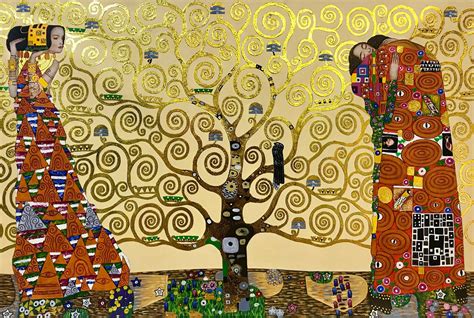 the tree of life by gustav klimt