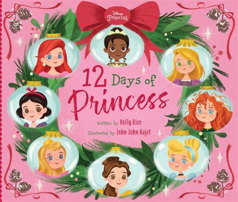 the twelve days of christmas disney princess