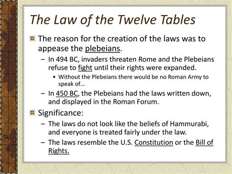 the twelve tables laws