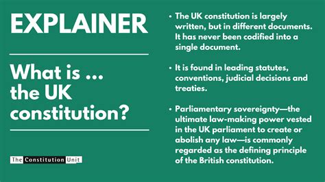the uk constitution explained