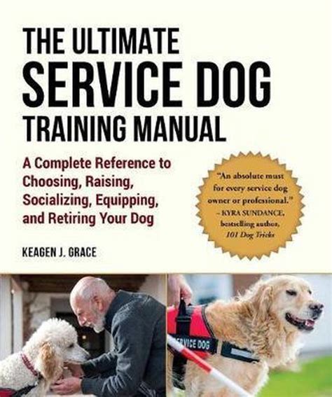 the ultimate service dog training manual